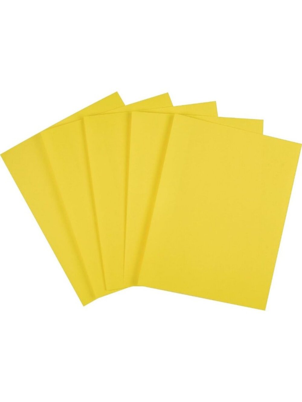 Optimized Title: "Bright Yellow Colored Paper - 8.5x11 Inch, 500 Sheets, Perfect